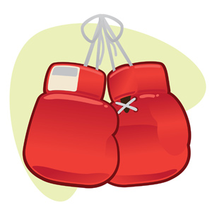 Hanging Boxing Gloves - Vector illustration of hanging boxing gloves. - Togetherness, Two Objects, Upside Down, Lace, Tied Up, Hanging, Solitude, Retirement, Finishing, Success, Trophy, Competition, Loss, Boxing Glove, Boxing, Fighting, Conflict, Competitive Sport, Fun, Sport, Healthy Lifestyle, Exercising, Sports Glove